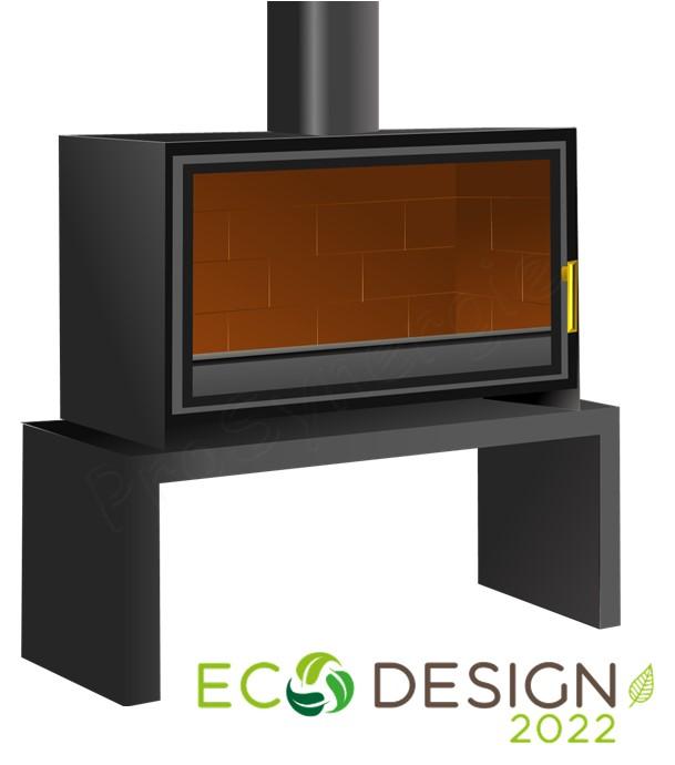 Poêle-cheminée bois - Technika