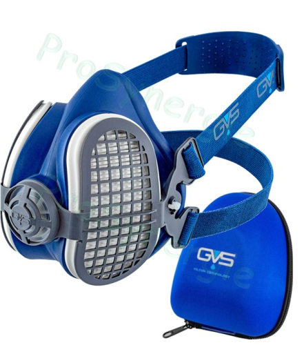 Demi-Masque Elipse (couverture bouche et nez) Elipse comprenant filtres P3 RD et sacoche 