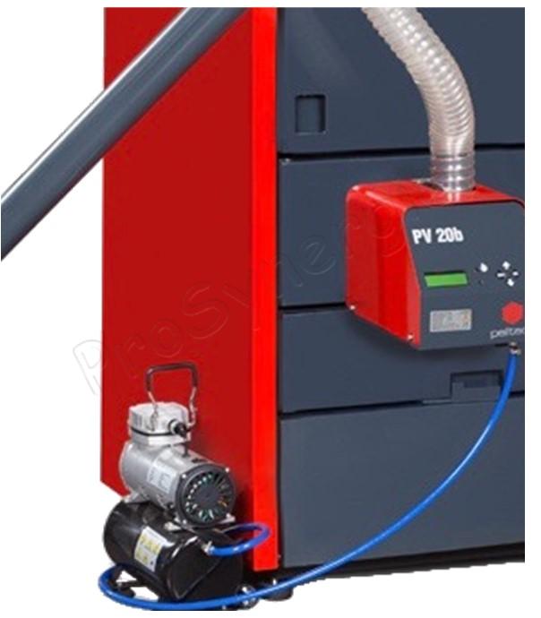 Installation d´un brûleur à pellets domestique PELLTECH