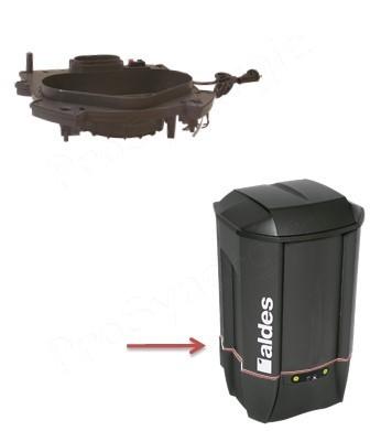 Platine brun équipé C.Cleaner (entre le caisson et la cuve)