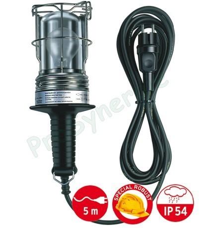 Baladeuse caoutchouc - IP44