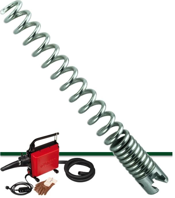 Tête droite pour section de câble Ø 16 ou 22 mm de déboucheur Val 96QC et Val 95