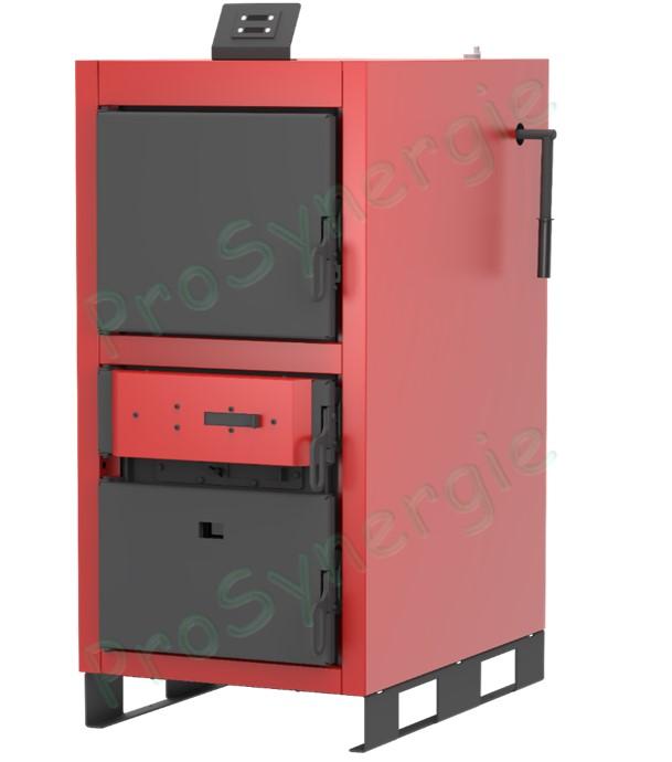 Avantage de la combustion inversée : Chaudière bois bûches LCG 20 à 50 kW