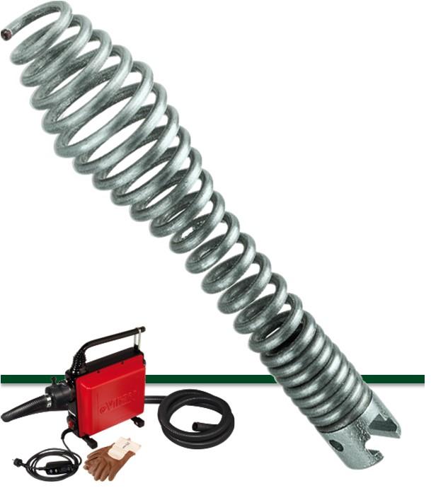 Tête bulbe pour section de câble Ø 16 ou 22 mm de déboucheur Val 96QC et Val 95