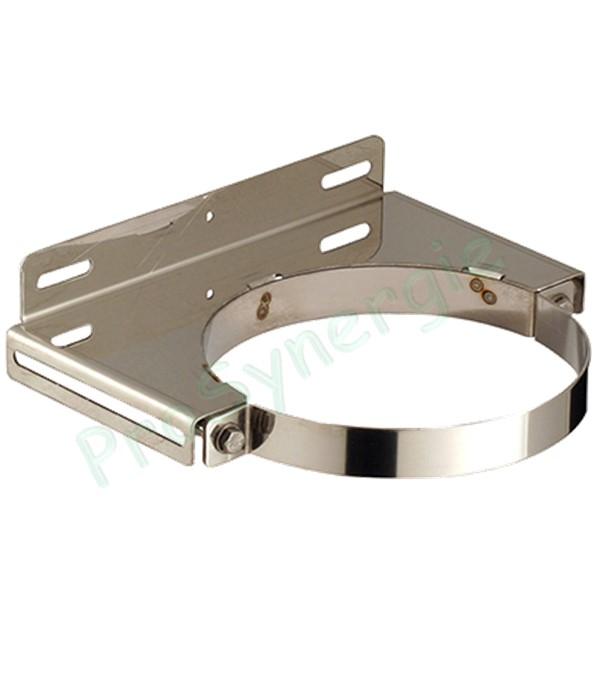 Collier mural Inox pour conduit de cheminée (Øext. 180 à 300 mm)