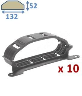 Collier de fixation - Réseau Ventilation Optiflex Ovale