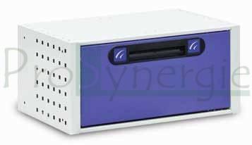 Bloc à tiroirs court. avec tiroirs h=24cm