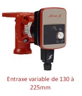 Circulateurs Priux Home Zoom 60 - entraxe variable 130 à 225mm