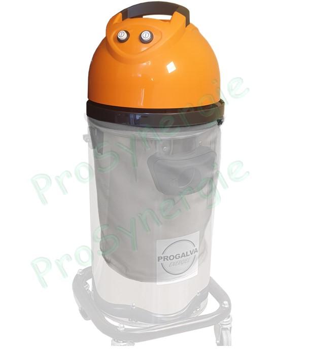 Système de décolmatage par ressort sur Aspirateurs Galax et Spiro