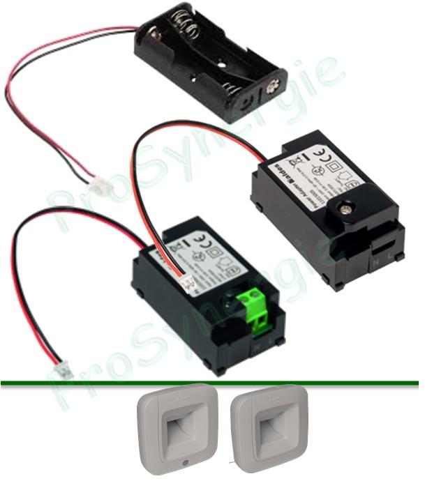 Boitier pile ou interface de raccordement électrique pour Bouche hygroréglable BDH