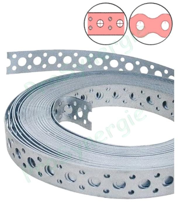 Feuillard bande à trous acier galvanisé en bobine