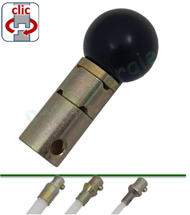 Tête de ramonage pour Canne Rotoflex