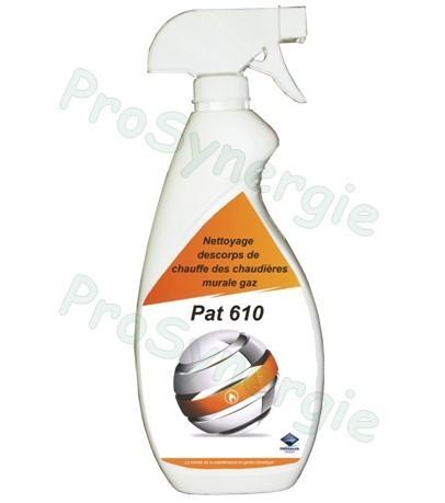 PAT 610 Prêt à l´emploi 750mL - Nettoyage Chaud. murale gaz