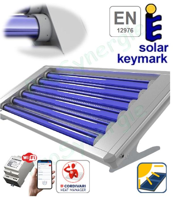 Capteur solaire Stratos® 4S Heat Storage 2,04 à 3.12 m² (pour 3 à 6 personnes + réserve tampon, appoint électrique et échangeur ECS instantané)