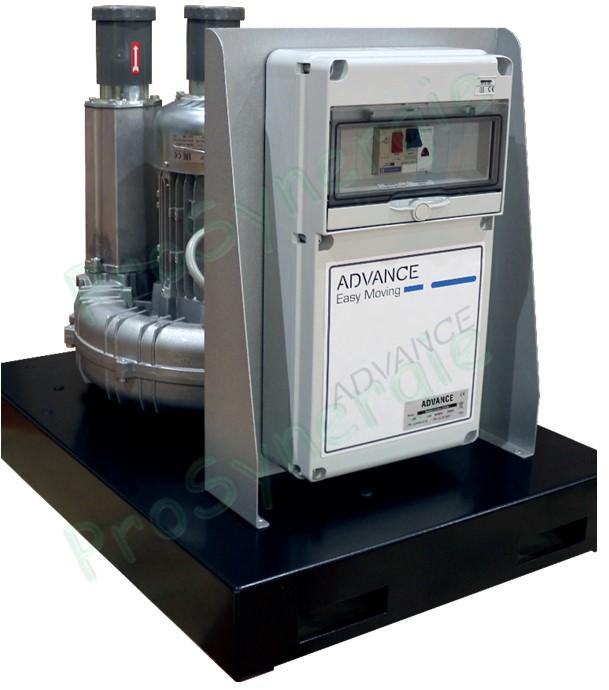 Systèmes de transfert pneumatique pour générateurs de chaleur tertiaires ou industriels