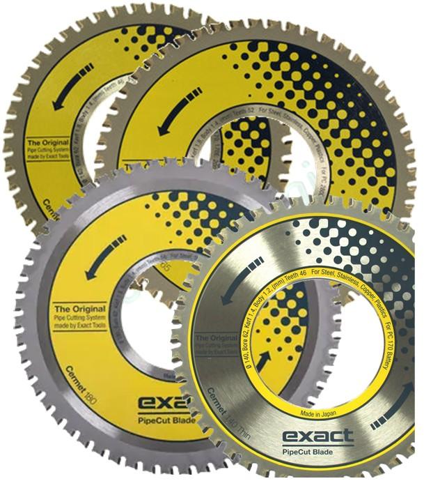 Lame de scie ''Acier - Inox'' Cermet pour coupes-tubes Exact Pipe Cut