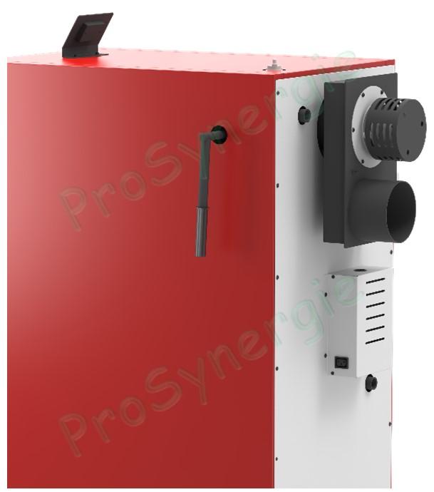 Avantage de la combustion inversée : Chaudière bois bûches LCG 20 à 50 kW