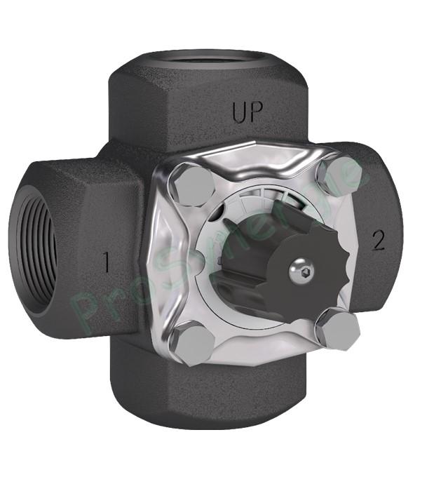 Vanne mélangeuse chauffage Fonte Termomix 4 Voies - Femelle