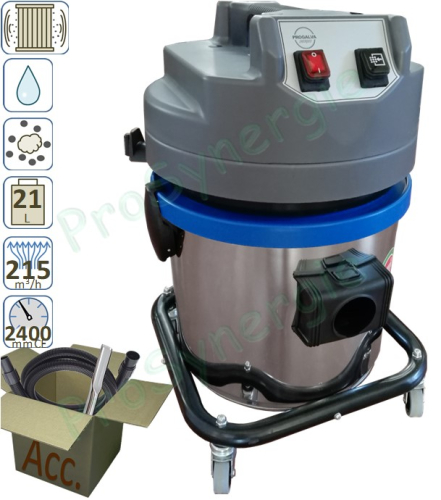 Aspirateur ramonage Neso 23 - cuve 20 litres - Moteur 1400 watts