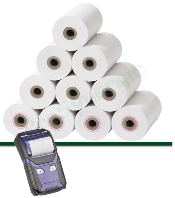 Papier Largeur: 57 mm pour imprimante infra-rouge TD 100