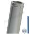 Kit S/Rampant - Conduit cheminée Isolé (Duoten) hauteur utile 1,4 mètres Int./Ext. = Inox 304 / (I 304 ou Galva) - Øint/ext 130/180mm